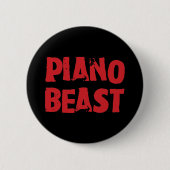Piano Beast Button (Voorkant)