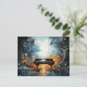 Piano Beauty, AI-gegenereerde fantasie, Briefkaart (Staand voorkant)