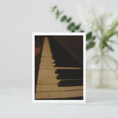 Piano bij het Quinault Lodge-meer Briefkaart (Staand voorkant)