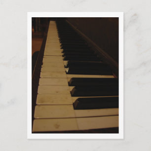 Piano bij het Quinault Lodge-meer Briefkaart