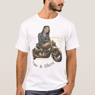 Piano & Bikers T-shirt