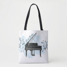 Piano Boeken Muzieknoten Canvas tas