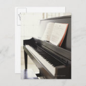 Piano Briefkaart (Voorkant / Achterkant)