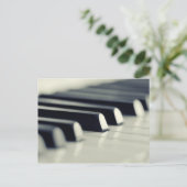 Piano Briefkaart (Staand voorkant)