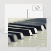 Piano Briefkaart (Voorkant / Achterkant)