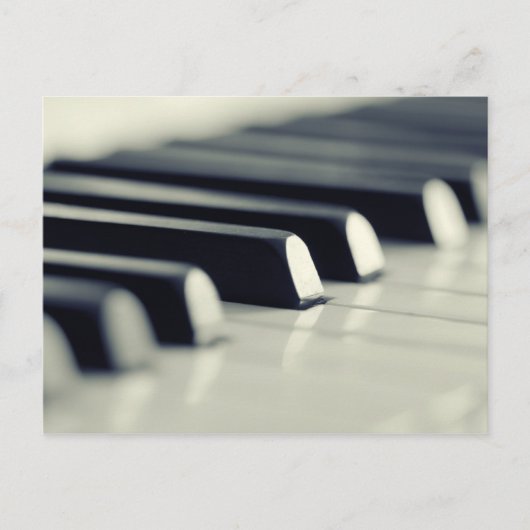 Piano Briefkaart (Voorkant)