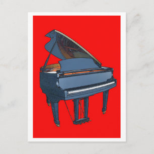 Piano Briefkaart