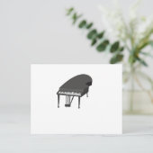 piano briefkaart (Staand voorkant)