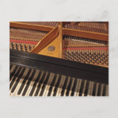  piano Briefkaart (Voorkant)