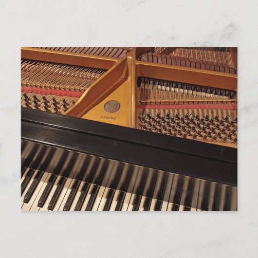 piano Briefkaart (Voorkant)