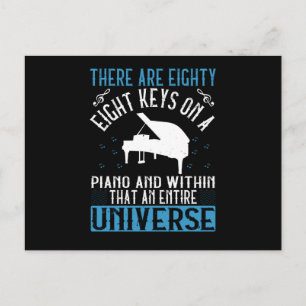 Piano - briefkaart