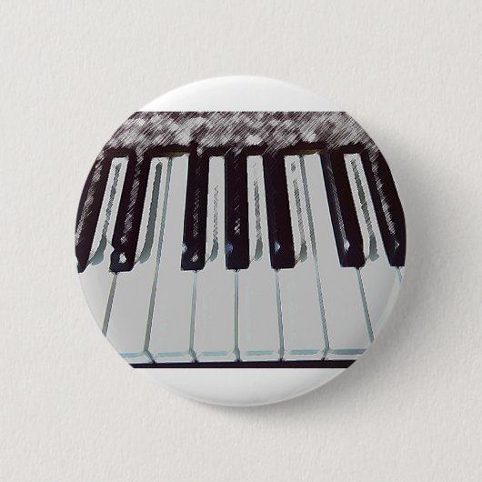 Piano-Button Ronde Button 5,7 Cm (Voorkant)