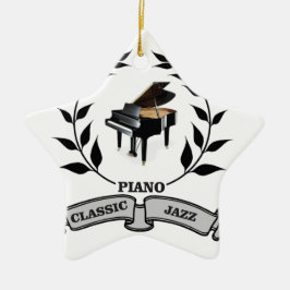 piano c jazz keramisch ornament