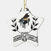 piano c jazz keramisch ornament (Links)