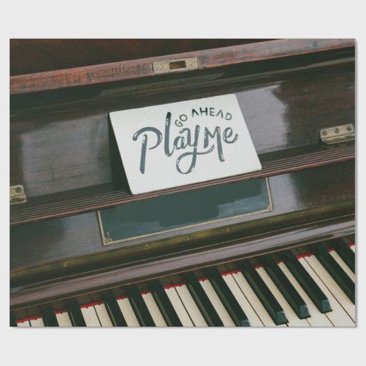 piano cadeaupapier (Vlak)