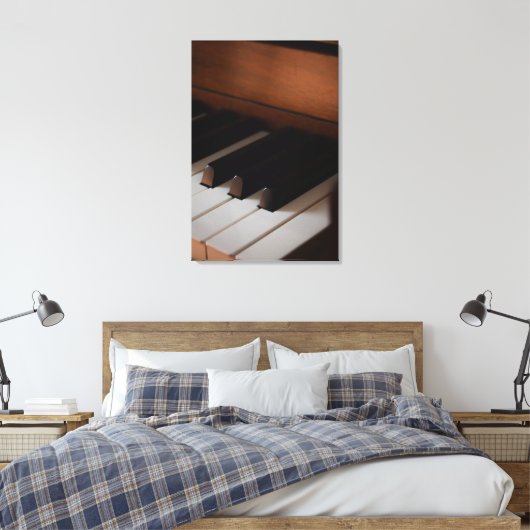 piano canvas afdruk (Insitu (Slaapkamer))