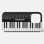Piano Case-Mate iPhone Case (Achterkant (horizontaal))