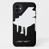 Piano Case-Mate iPhone Case (Achterkant)