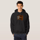 Piano Cat Piano Keyboard Meowsicians Hoodie (Voorkant volledig)
