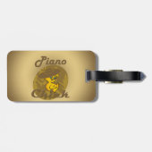 Piano Chick #6 Bagagelabel (Achterkant horizontaal)