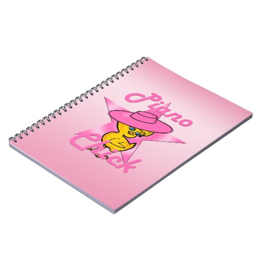 Piano Chick #8 Notitieboek (Linkerzijde)