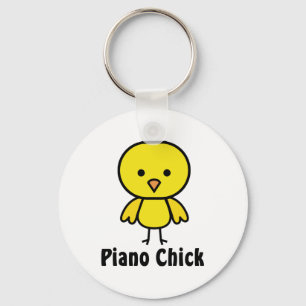 Piano Chick Sleutelhanger