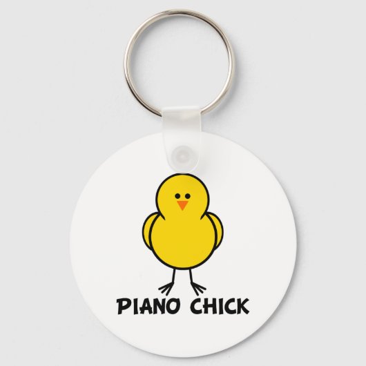Piano Chick Sleutelhanger (Voorkant)
