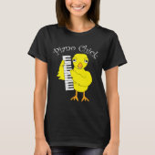 Piano Chick T-shirt (Voorkant)