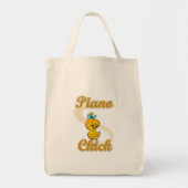 Piano Chick Tote Bag (Voorkant)