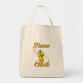 Piano Chick Tote Bag