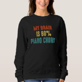 Piano Chords  My Brain is 80 Trui (Voorkant)