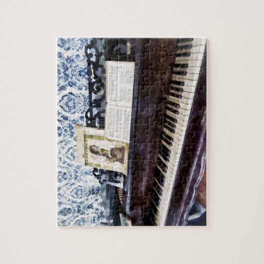 Piano Closeup Legpuzzel (Verticaal)