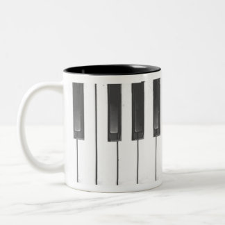 Piano Coffee Cup Tweekleurige Koffiemok