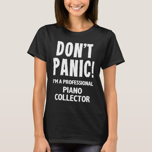 Piano Collector T-shirt (Voorkant)