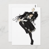 Piano Dance Briefkaart (Voorkant / Achterkant)