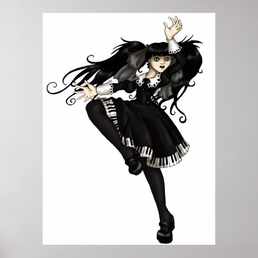 Piano Dance Poster (Voorkant)