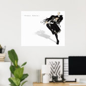 Piano Dance Poster (Thuiskantoor)