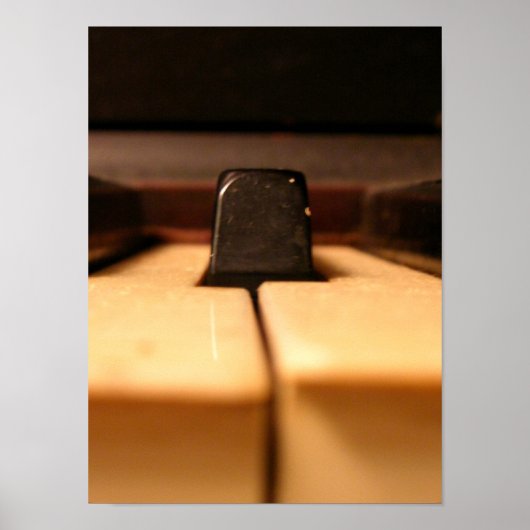 Piano Detail Poster (Voorkant)