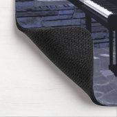 Piano door het raam: Custom Mousepad Muismat (Hoek)