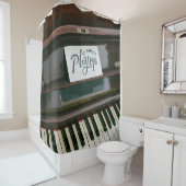 piano douchegordijn (In situ)