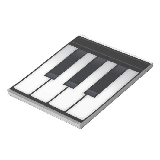 Piano Emoji Notitieblok (Linkerzijde)