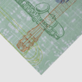  piano- en andere muziekinstrumenten tissuepapier (Detail)