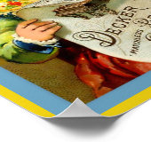  Piano en Decker Brothers Pianos 1880 Poster (Hoek)