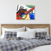 Piano en Guitar Canvas Afdruk (Insitu (Slaapkamer))