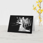 Piano en Harp [Wenskaart] Kaart (Gele Bloem)