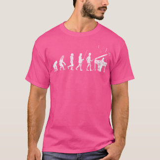 Piano Evolutie Pianist Jazz Muzikant Piano T-shirt