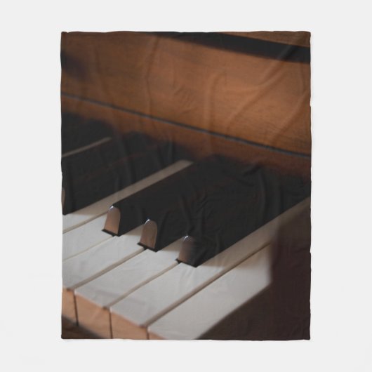 piano fleece deken (Voorkant)