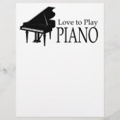 Piano Flyer (Voorkant)