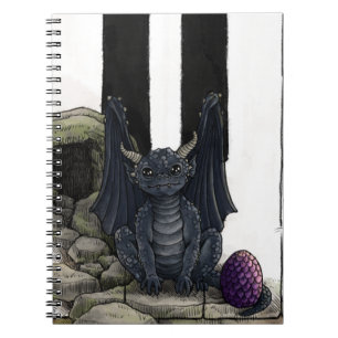 Piano Forest Dragon-notitieboek Notitieboek
