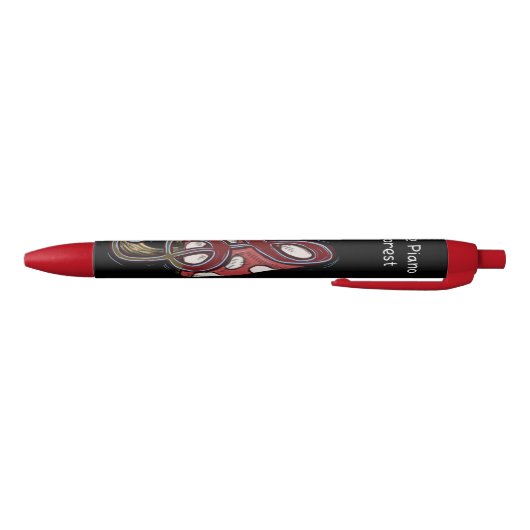 Piano Forest red mushroom pen (Bodem)